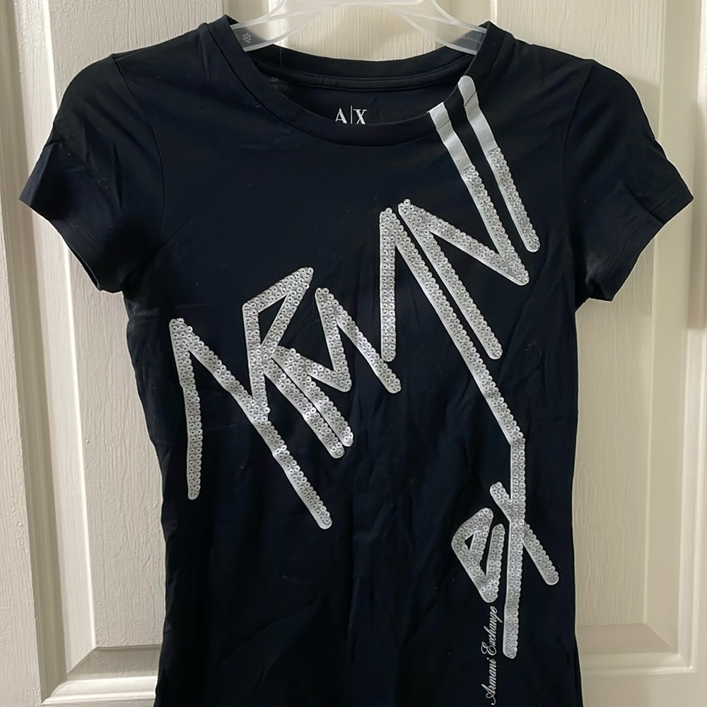 Armani Exchange black tshirt